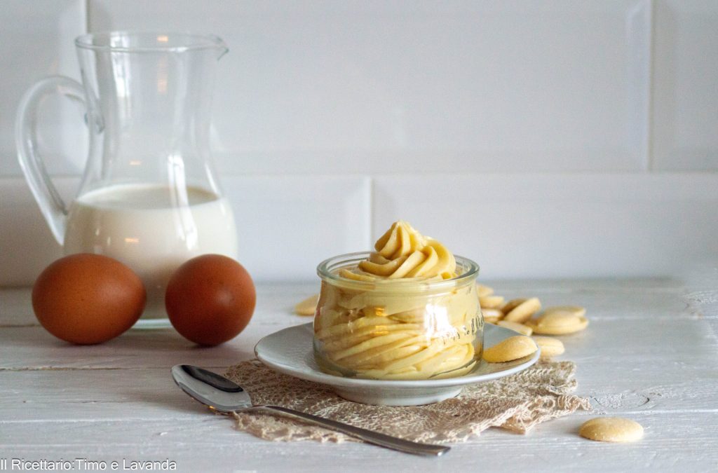 Crema de chocolate blanco sin lactosa