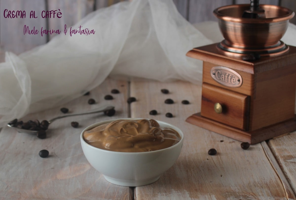 Crema de café sin huevo
