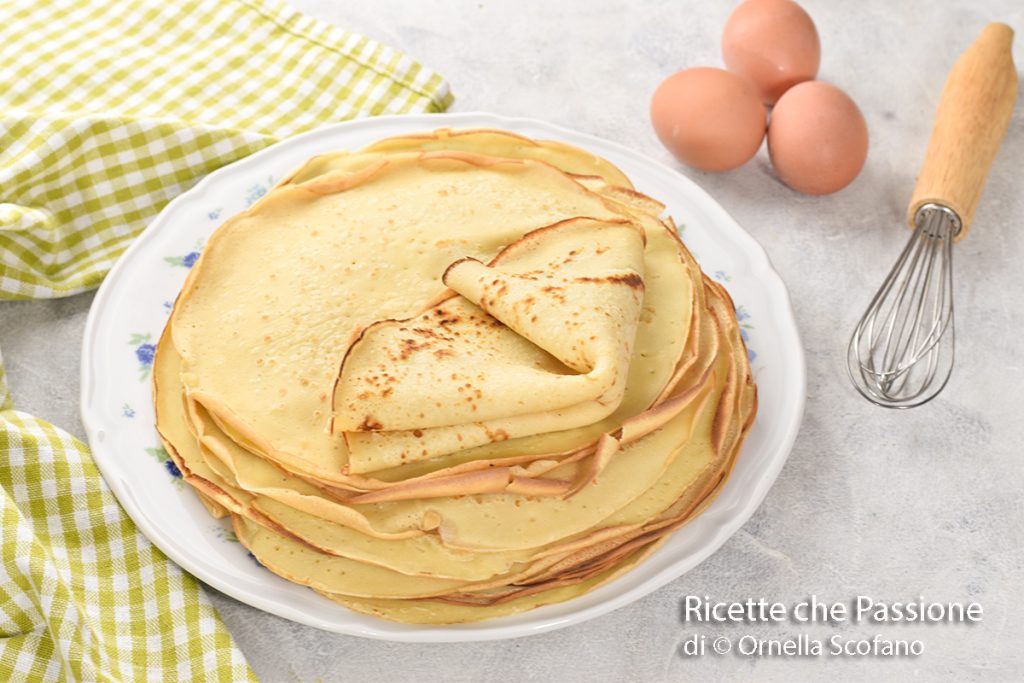 receta crepes dulces o saladas