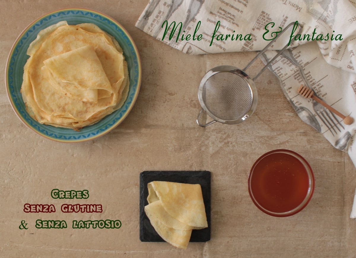Crepes sin gluten ni lactosa