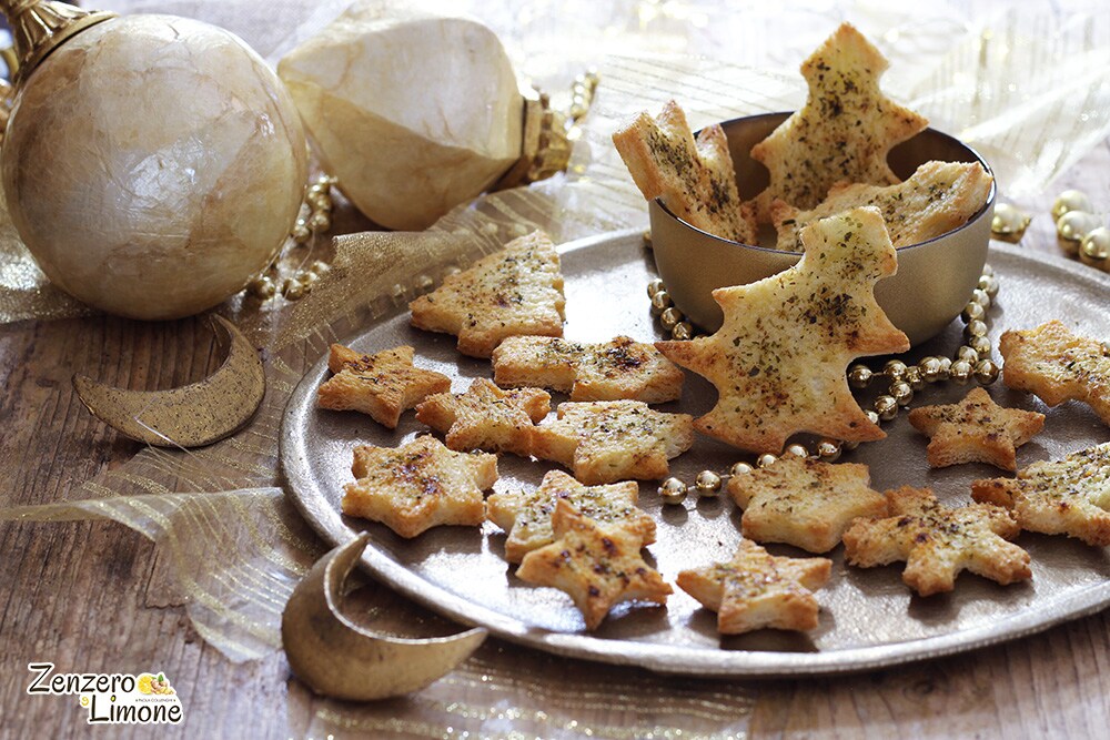 Crostini de pan navideños, receta deliciosa