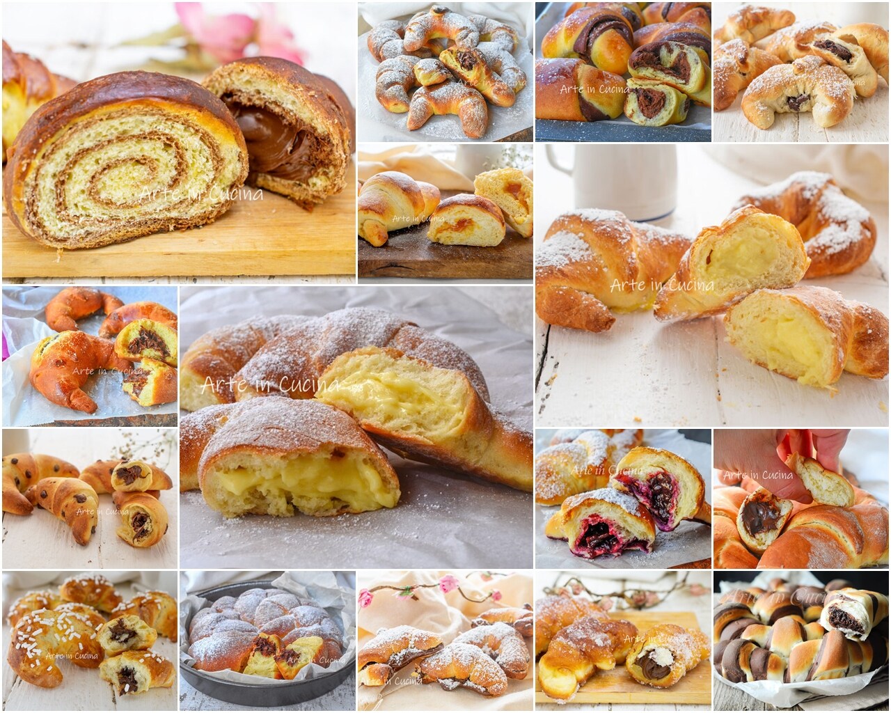 CRUASANES para DESAYUNO super esponjosos