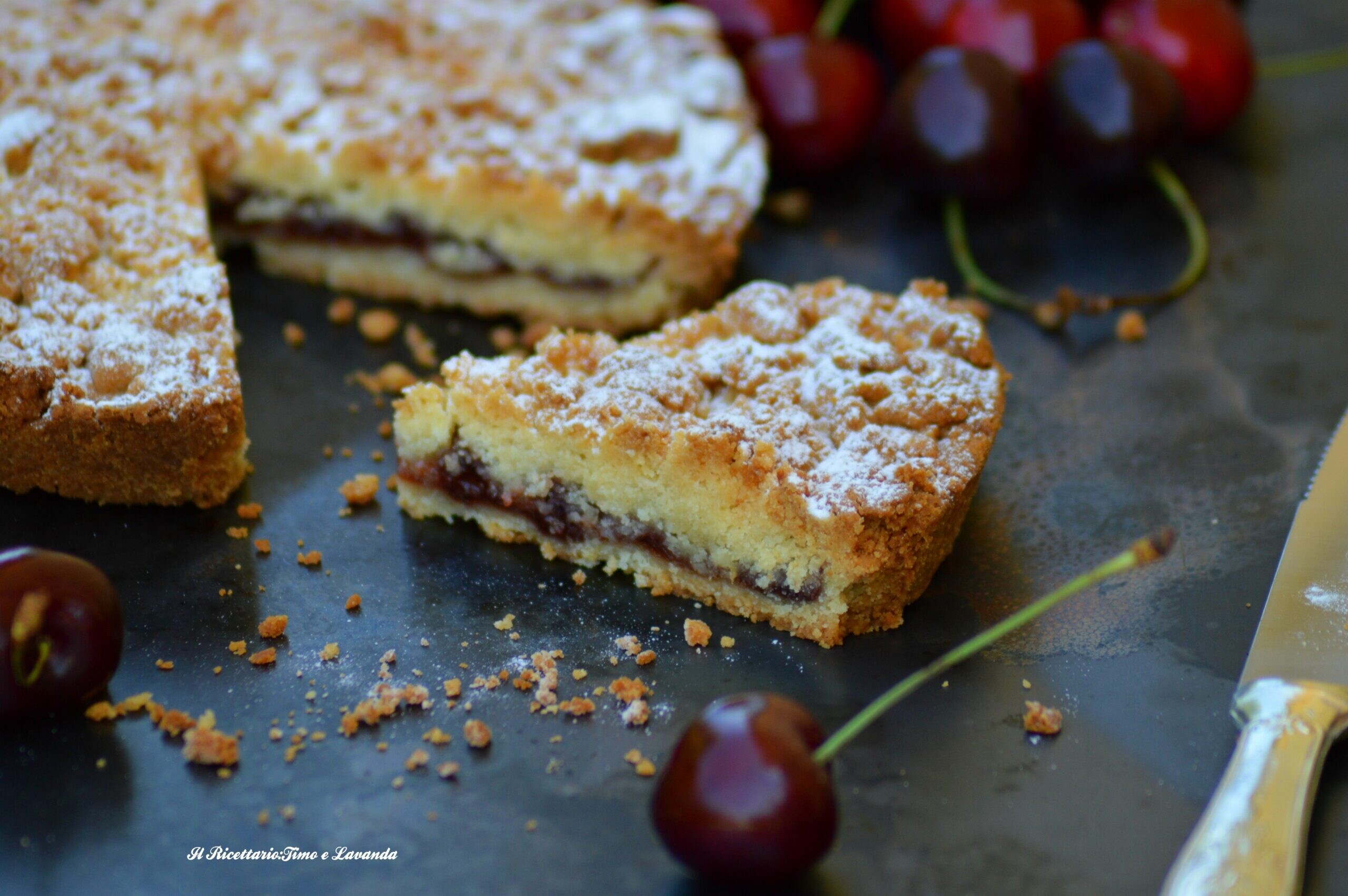 Crumble de mermelada