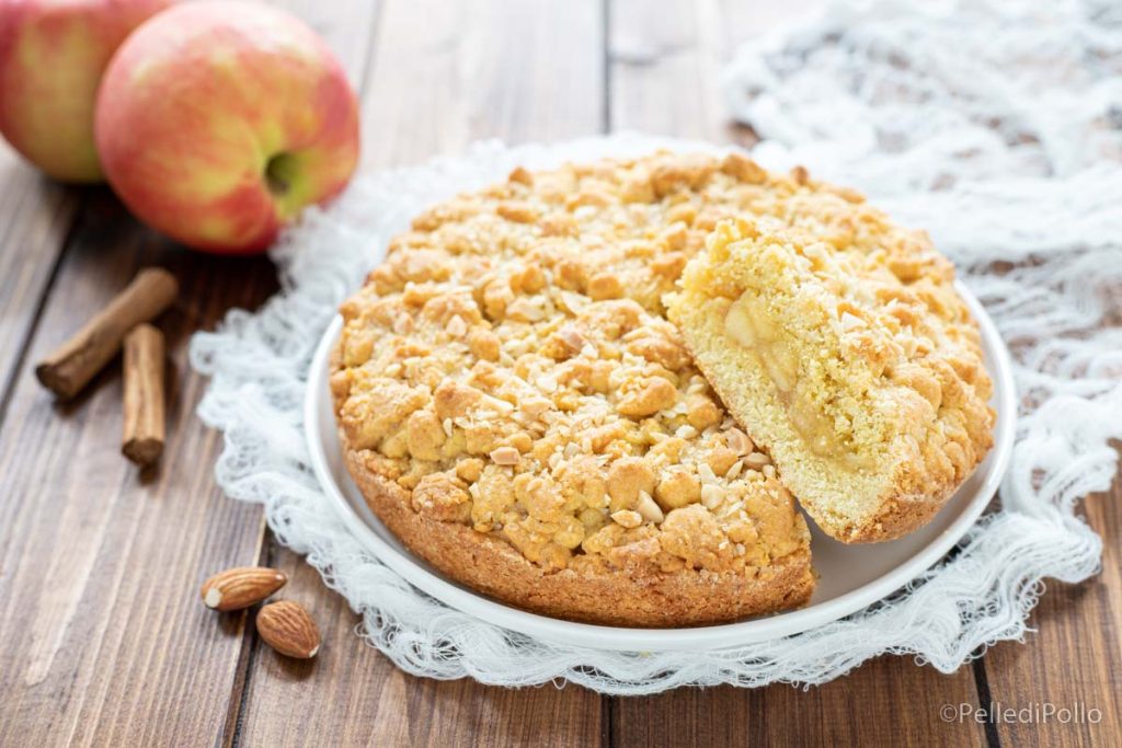 crumble de manzana