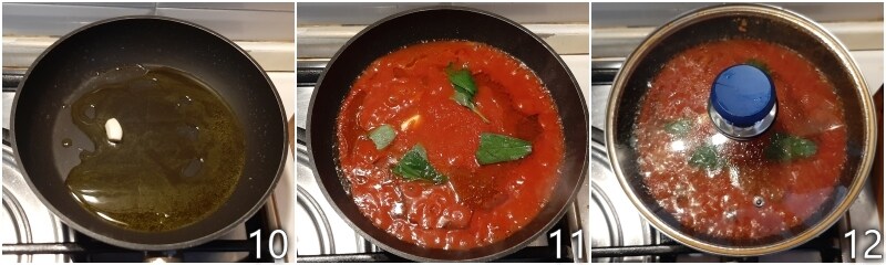 d. hacer la salsa de tomate para las albóndigas cace e ove