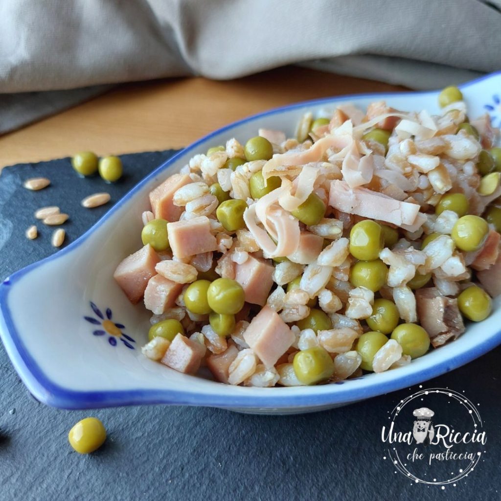 instagram ensalada de espelta guisantes pavo
