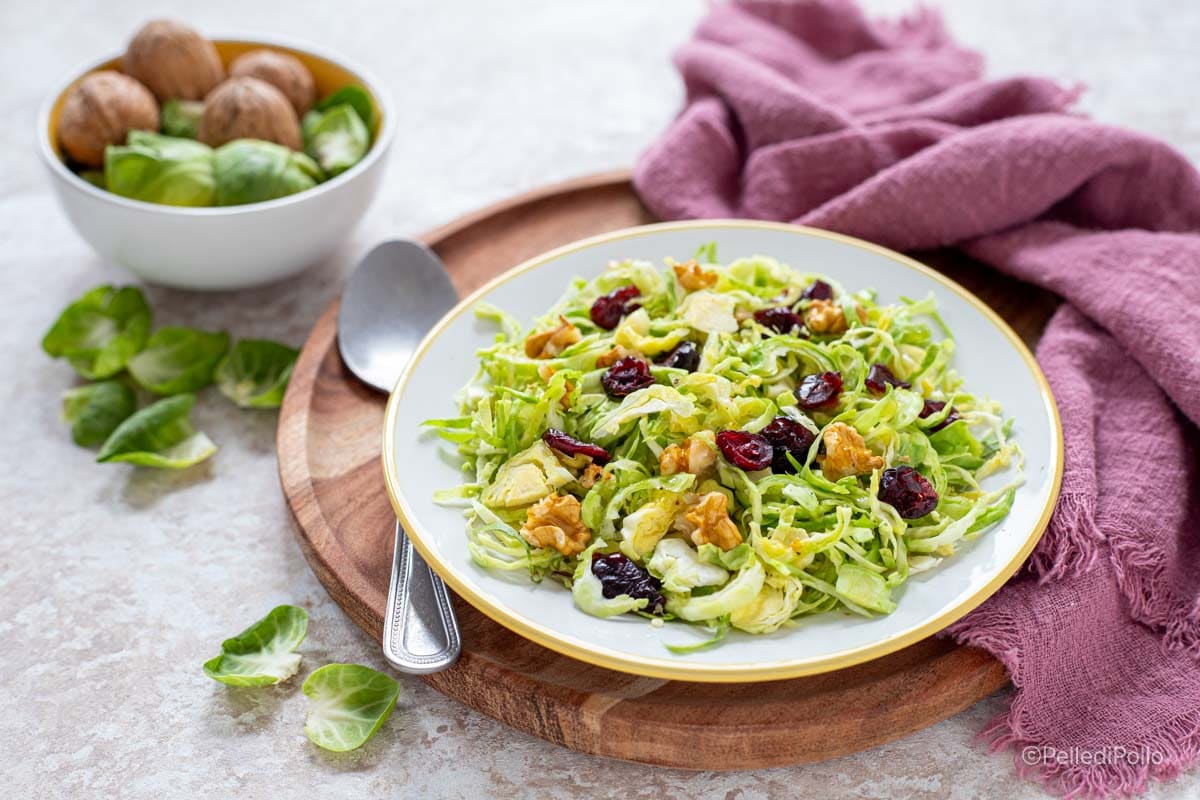 Ensalada de coles de Bruselas