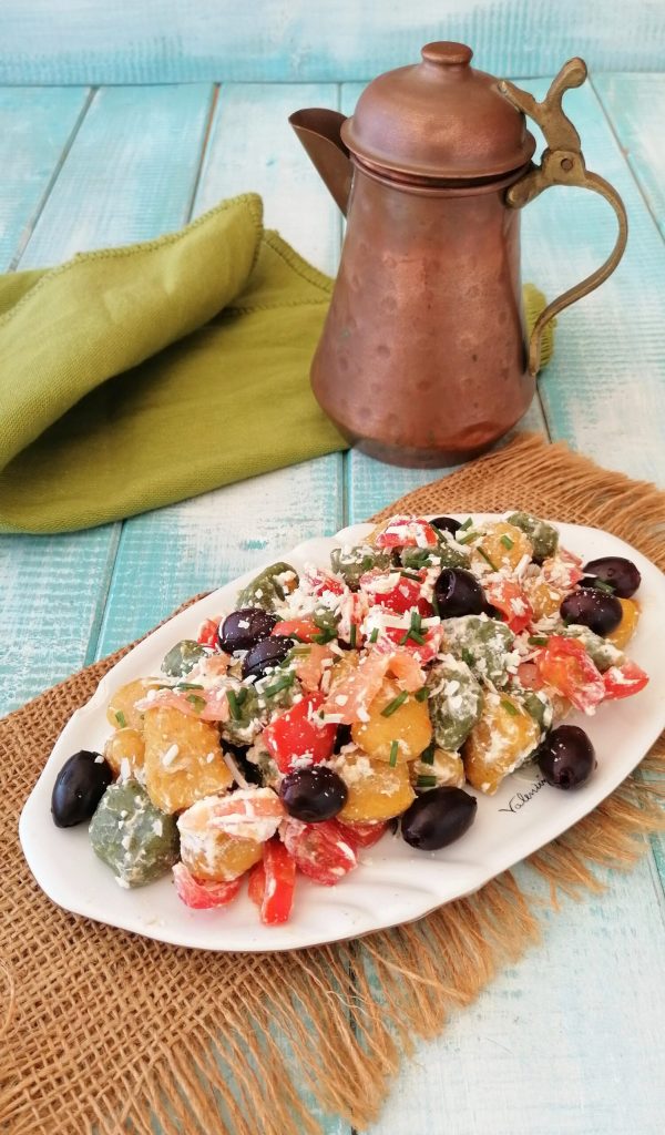 ensalada de ñoquis