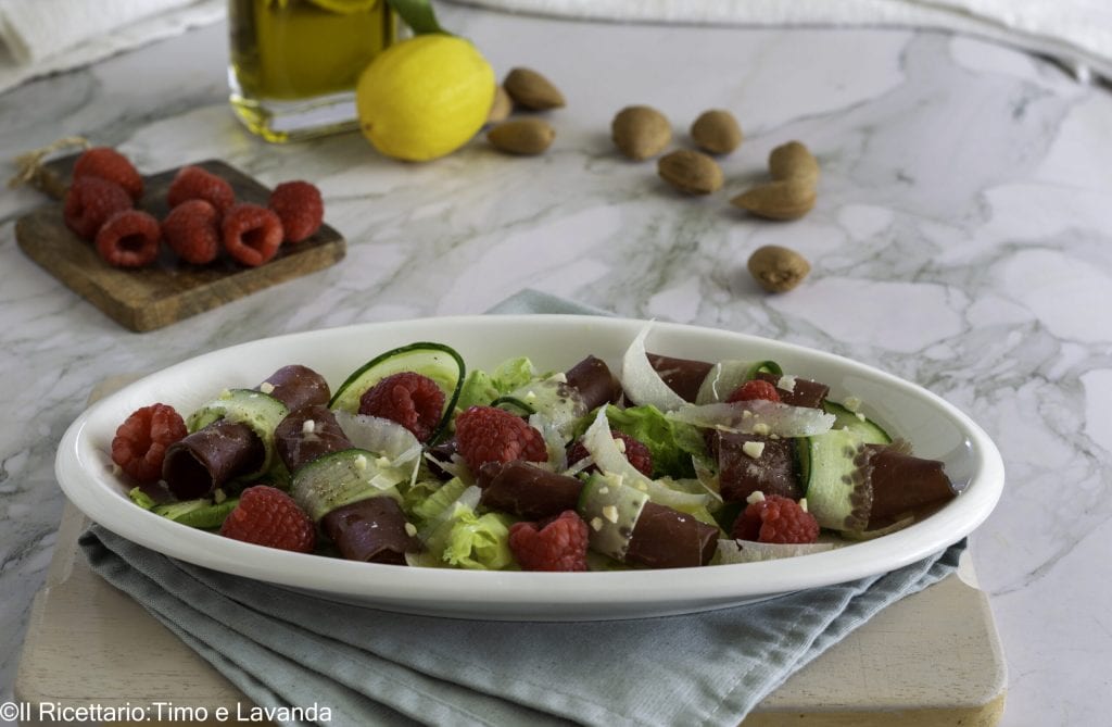 ensalada con bresaola