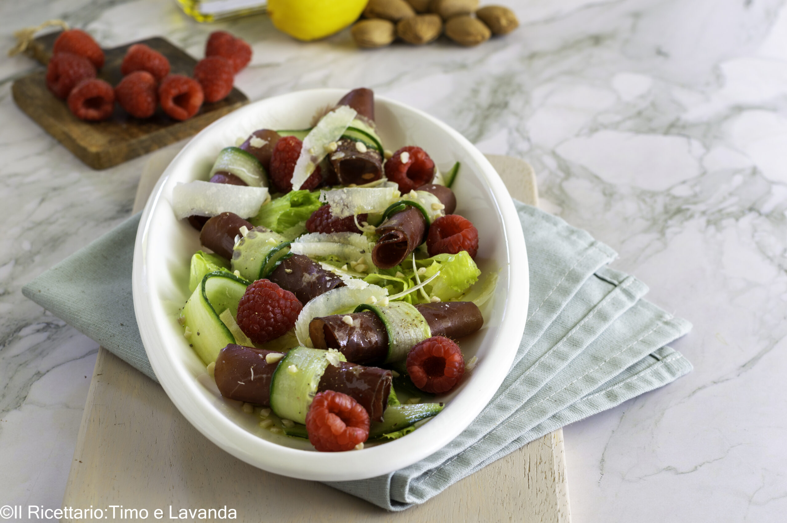 Ensalada con bresaola