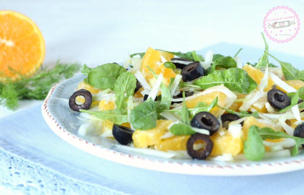 ensalada de hinojo y naranjas