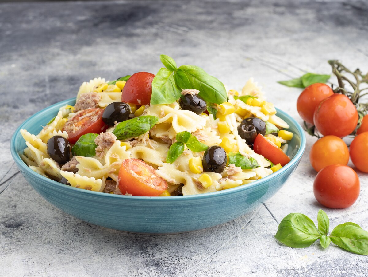 Receta de ensalada de pasta fría