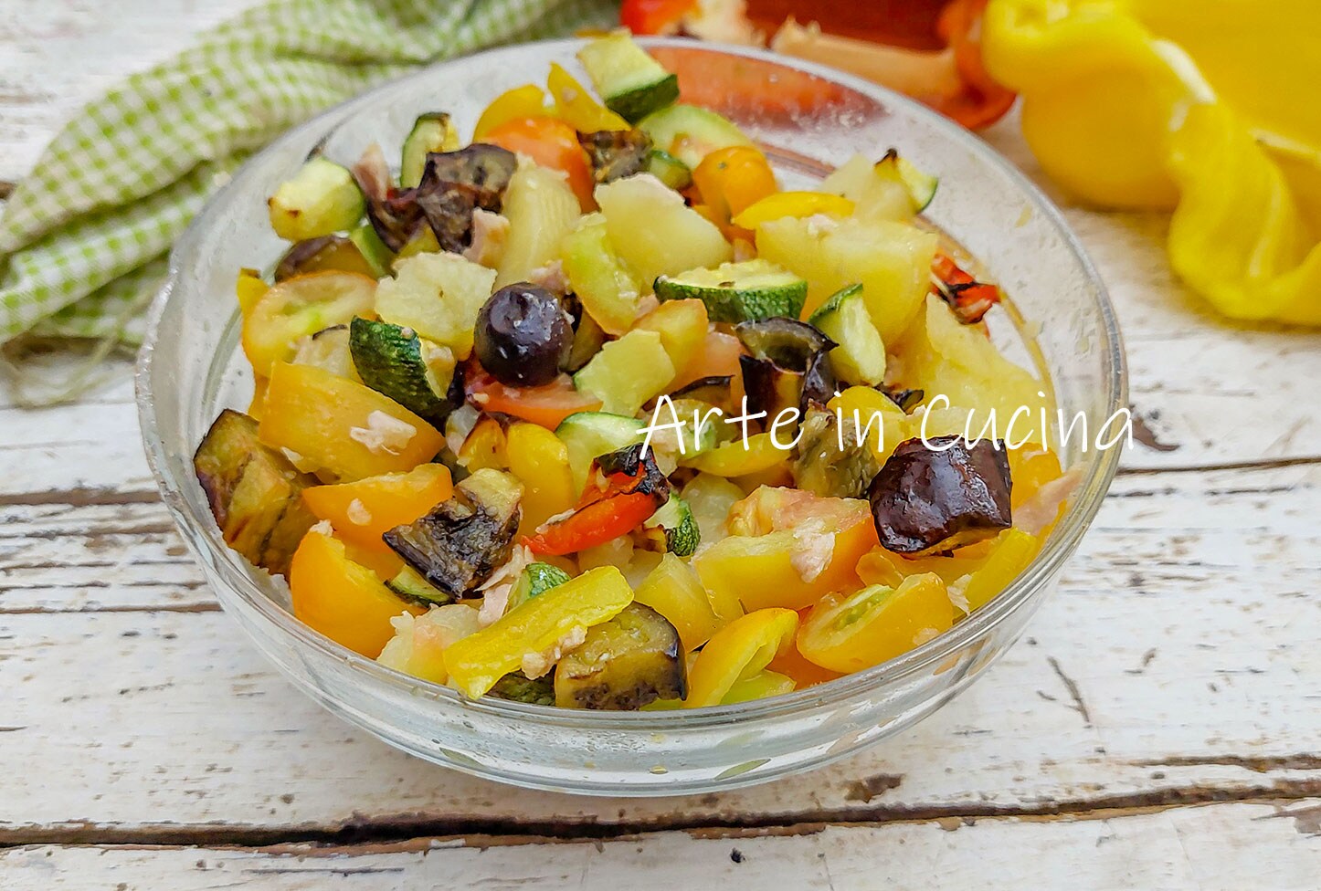 ENSALADA PATATAS atún y verduras