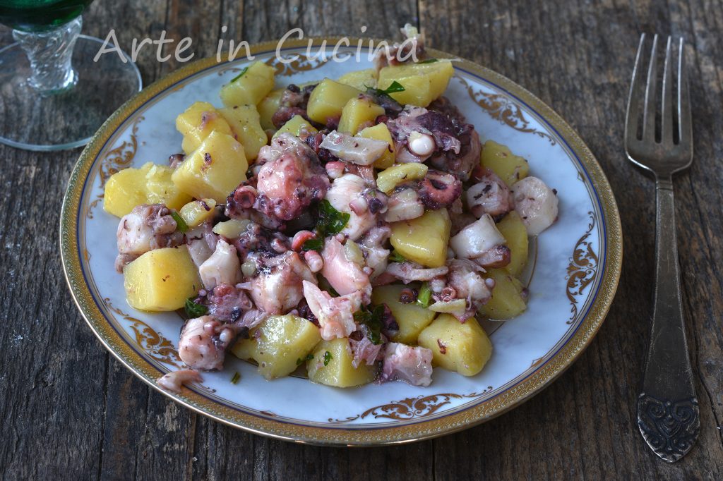 Ensalada de pulpo y patatas