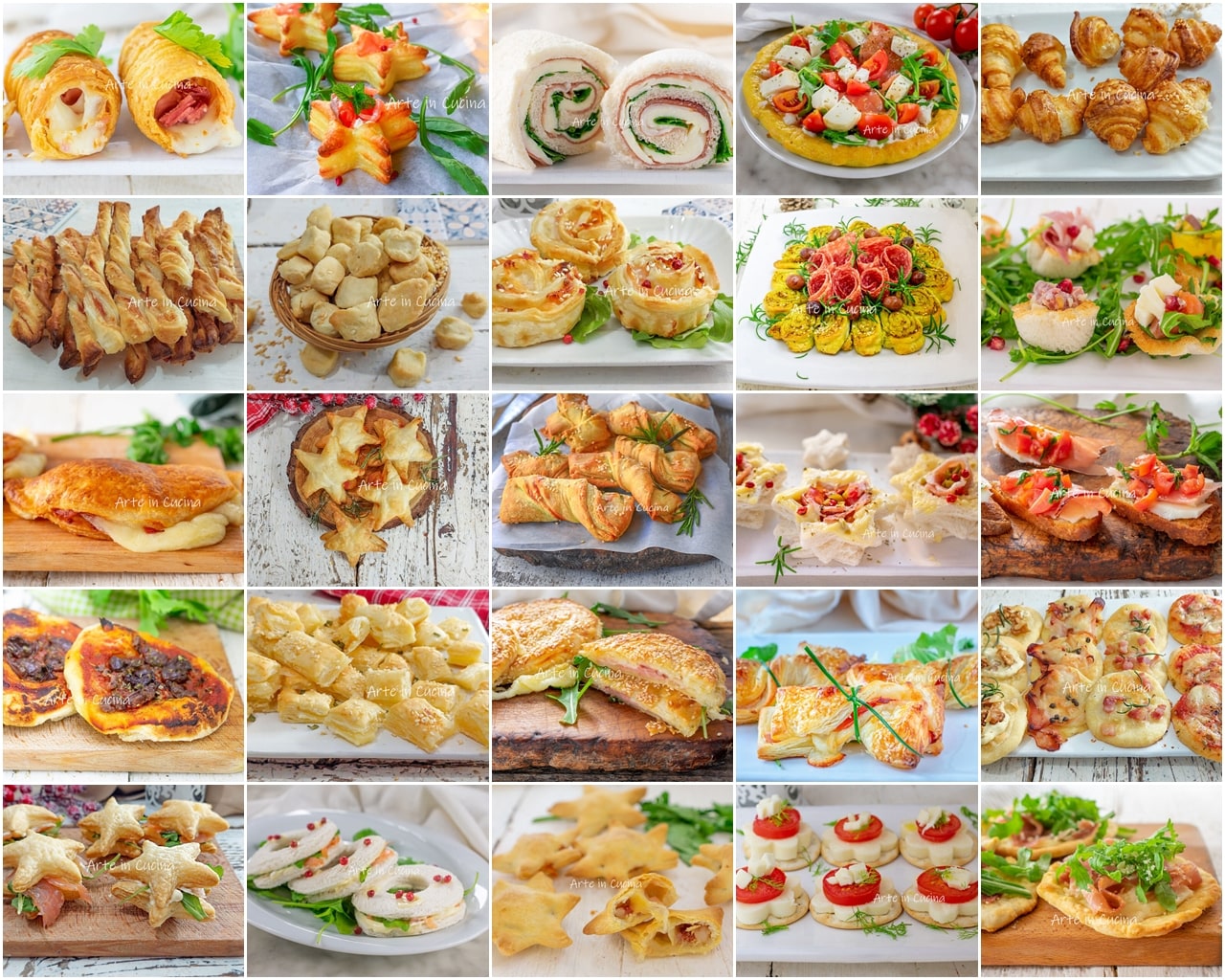 ENTRANTES, PICOTEOS y APERITIVOS de AÑO NUEVO