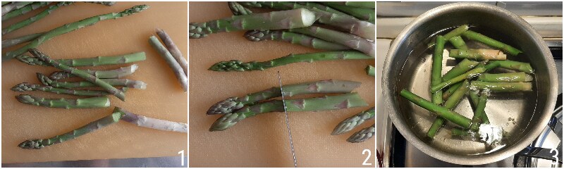 espárragos a la mantequilla receta fácil y rápida para cocinar los espárragos en sartén sabrosos el grano de maíz 1 limpiar espárragos