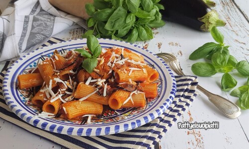 Pasta alla Norma receta tradicional