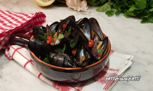 Mejillones a la pimienta