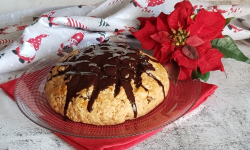 Pandolce bajo con marrons glacés