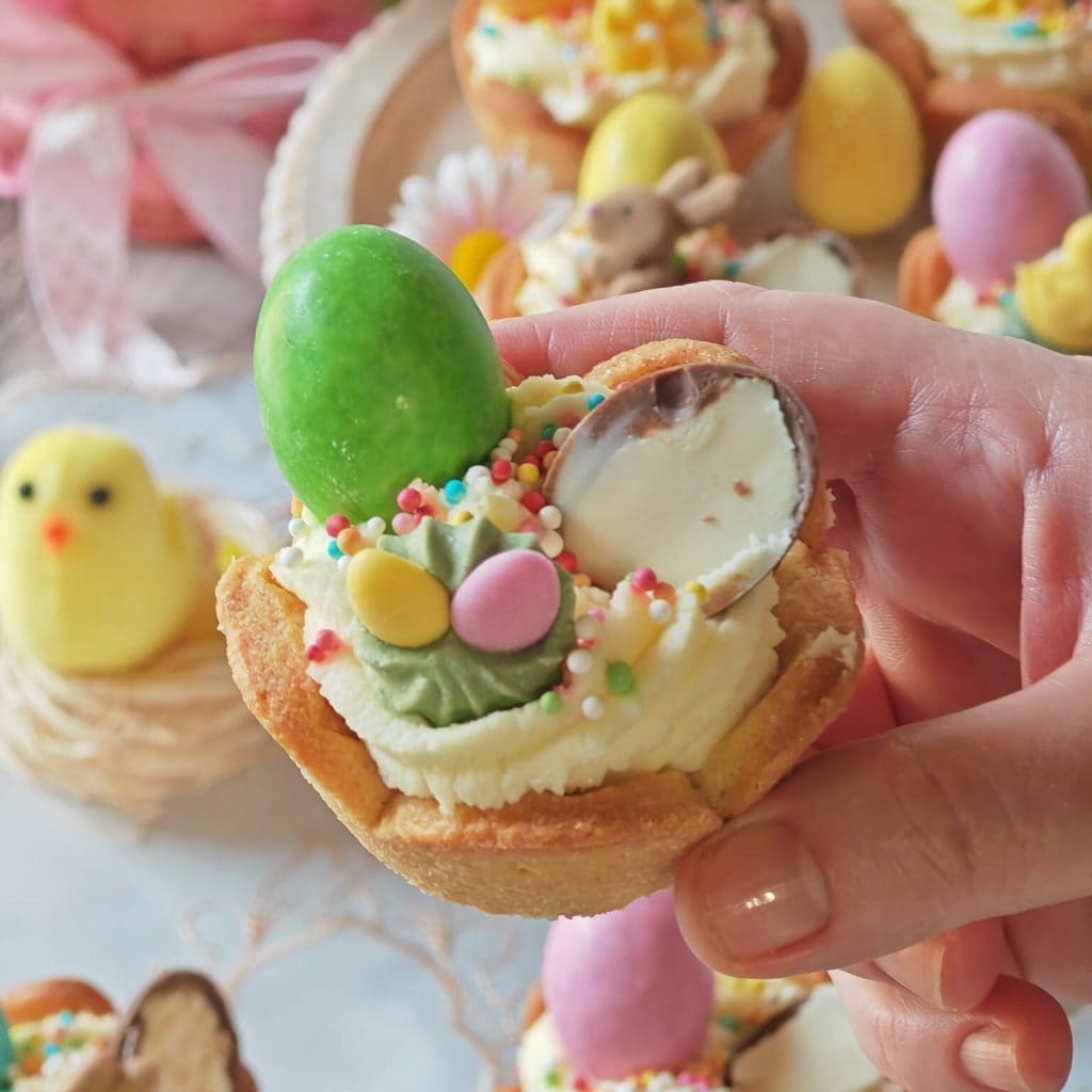 Canastitas dulces de Pascua