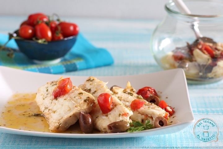 Filetes de merluza en cocción al vacío