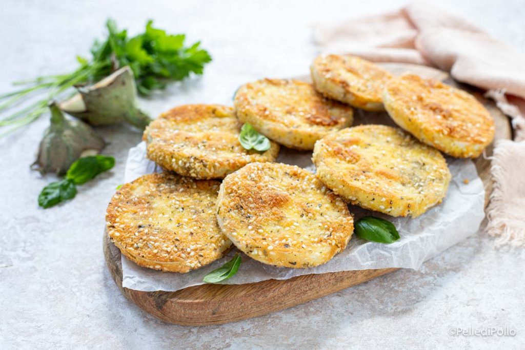 filetes de berenjena