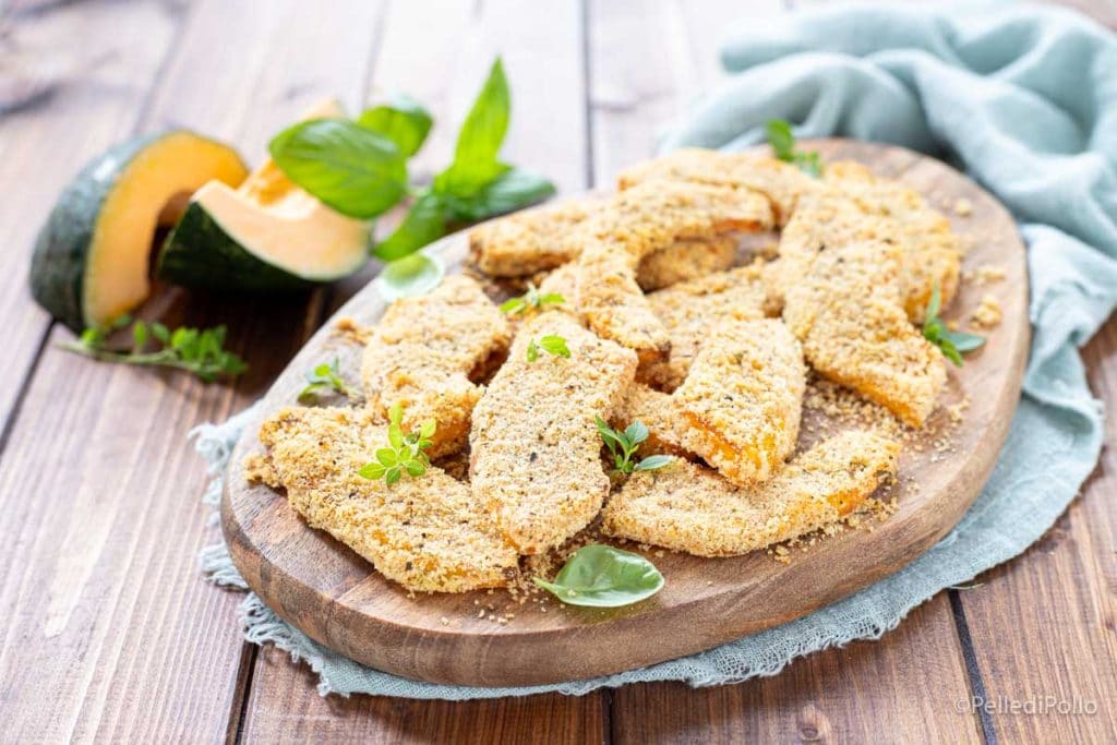 filetes de calabaza al horno