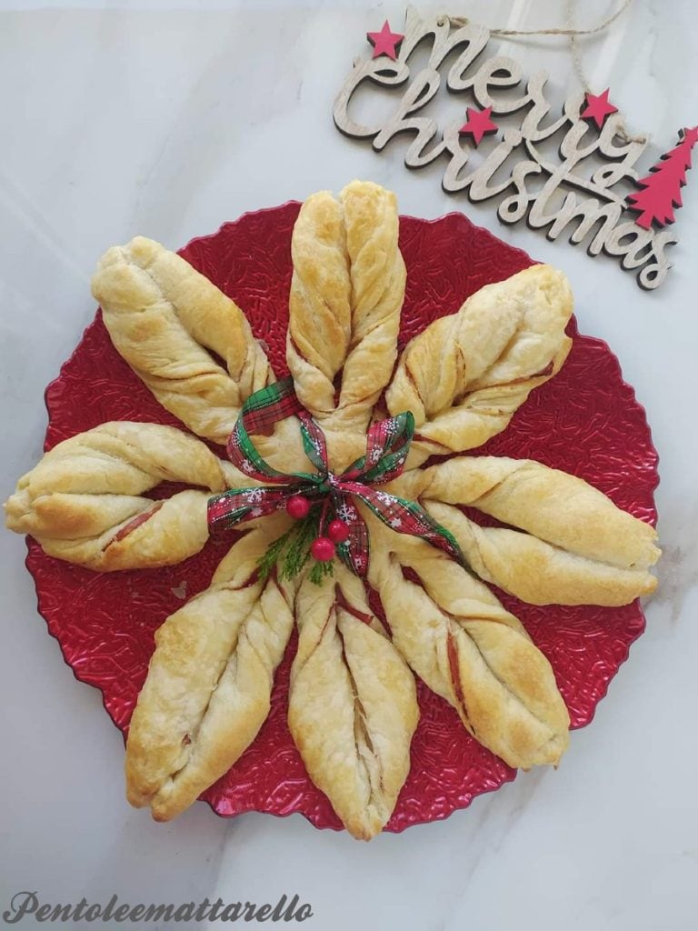 Estrella de Navidad salada