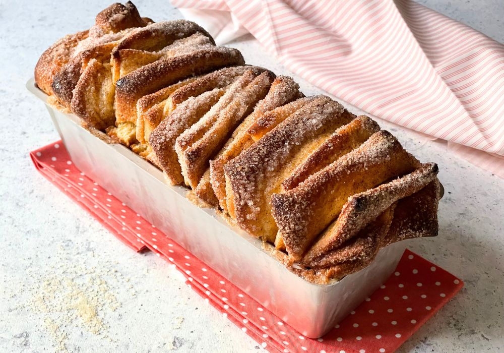 Focaccia dulce de Caperucita Roja