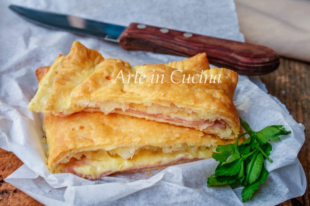 Focaccia de hojaldre rápida