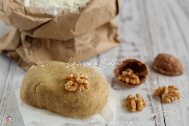 Pasta frolla con nueces