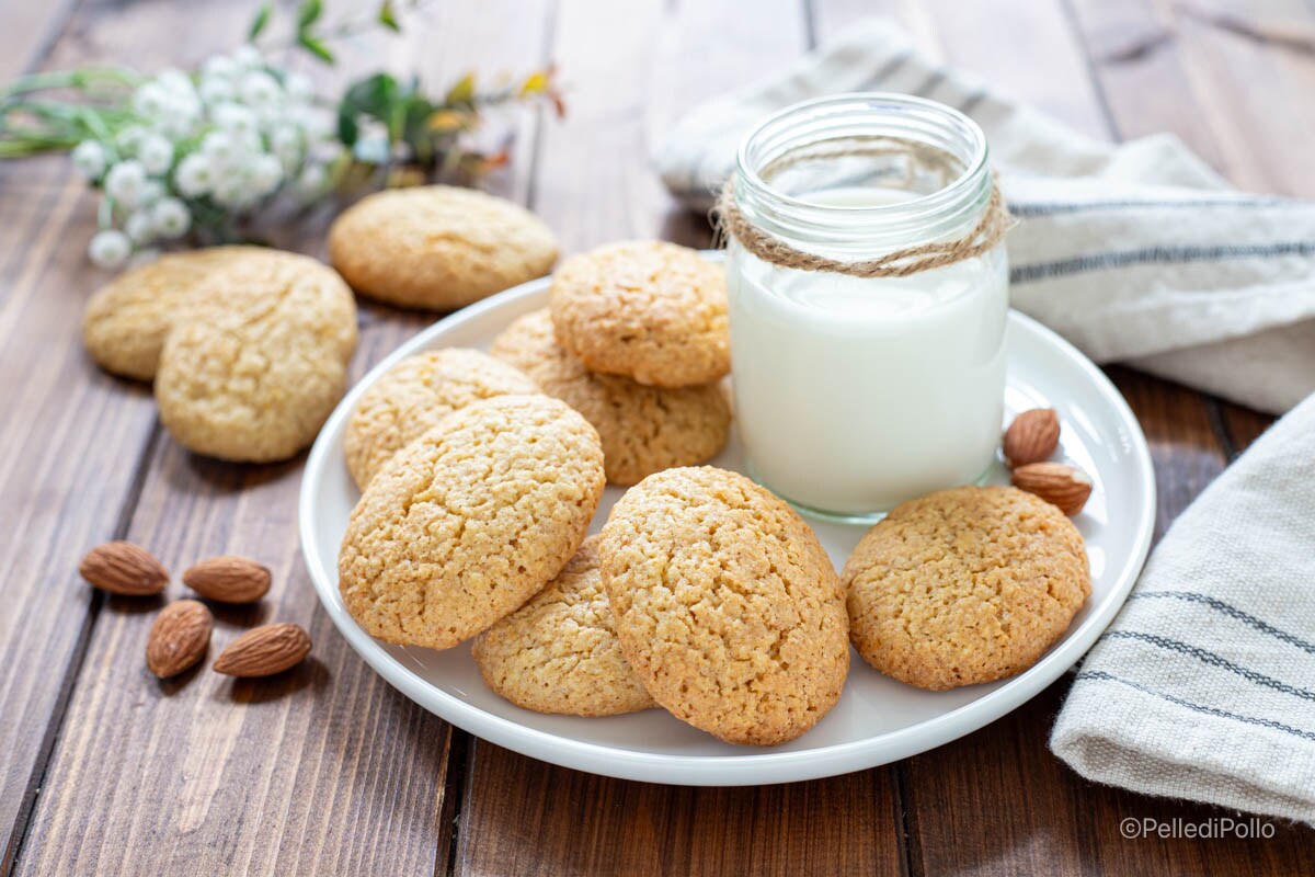 Galletas rústicas de almendra