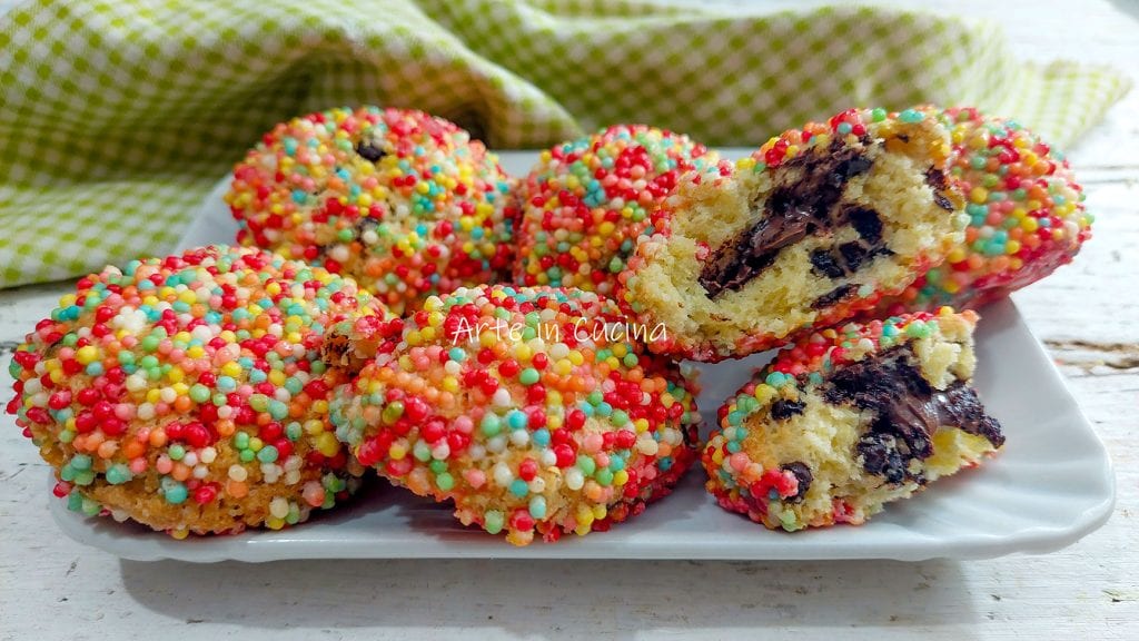 GALLETAS ARLEQUÍN con nutella