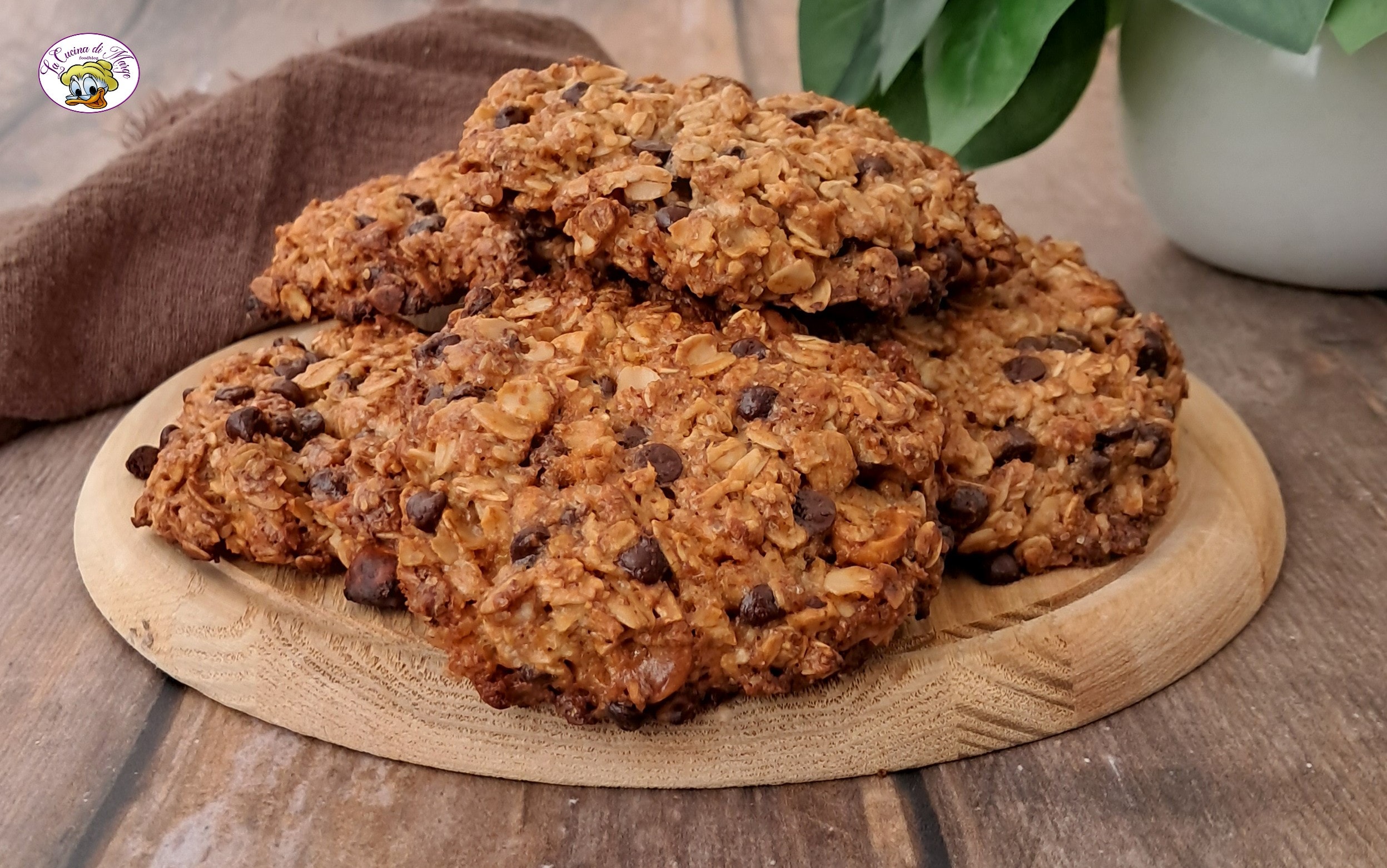 Galletas de avena y chocolate