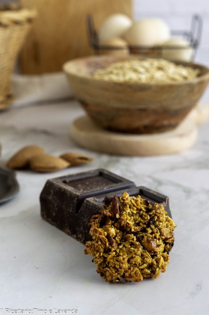 galletas con copos de avena y frutos secos