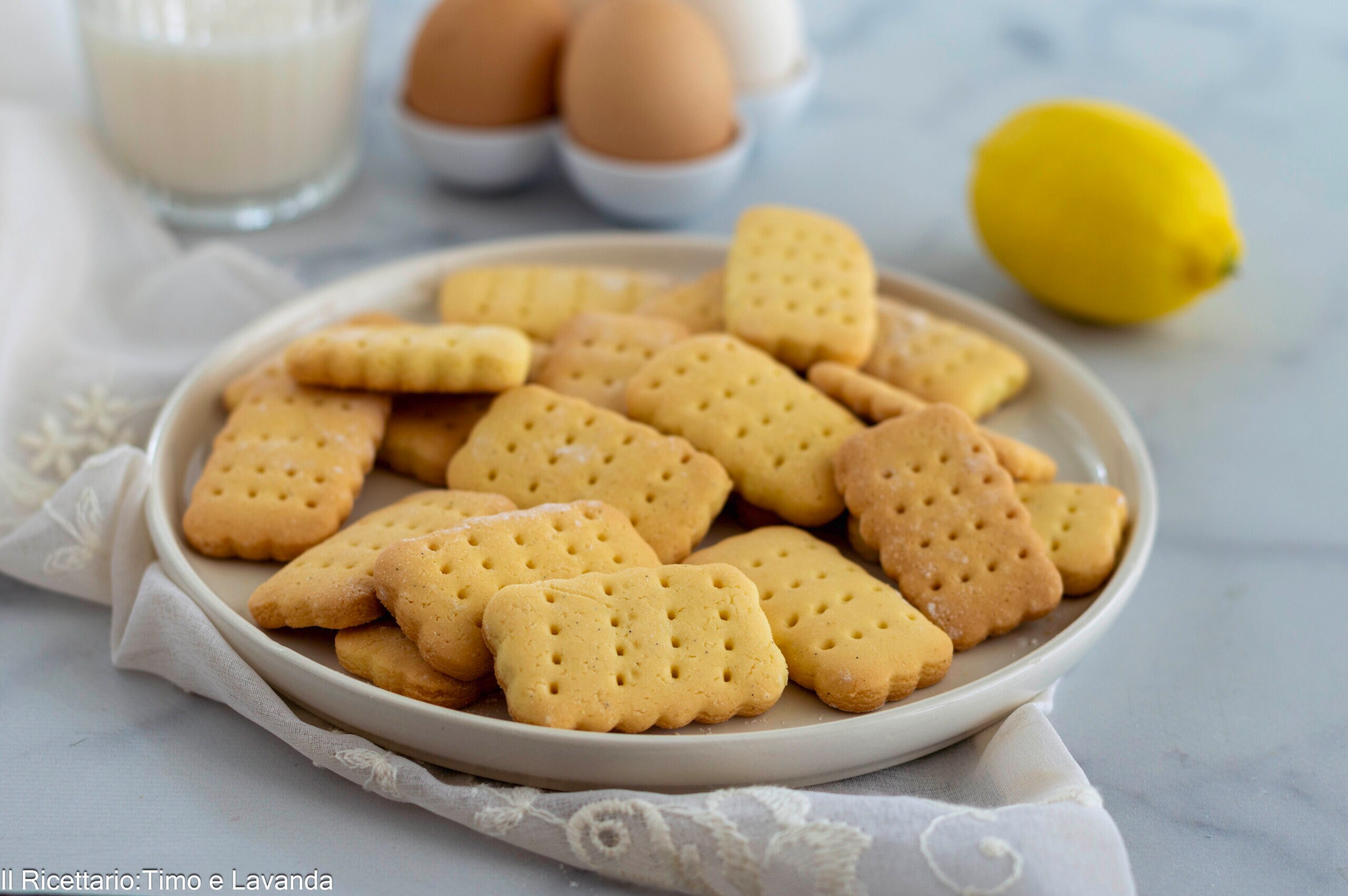 Galletas con leche de arroz