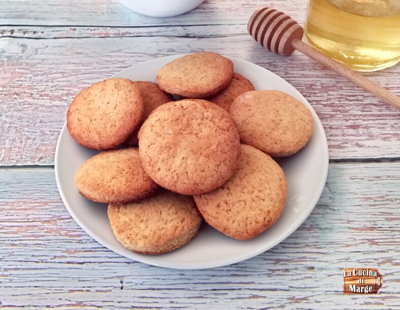 GALLETAS RÚSTICAS CON MIEL