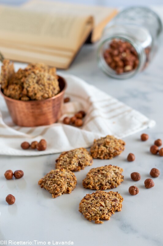 galletas de avellanas keto