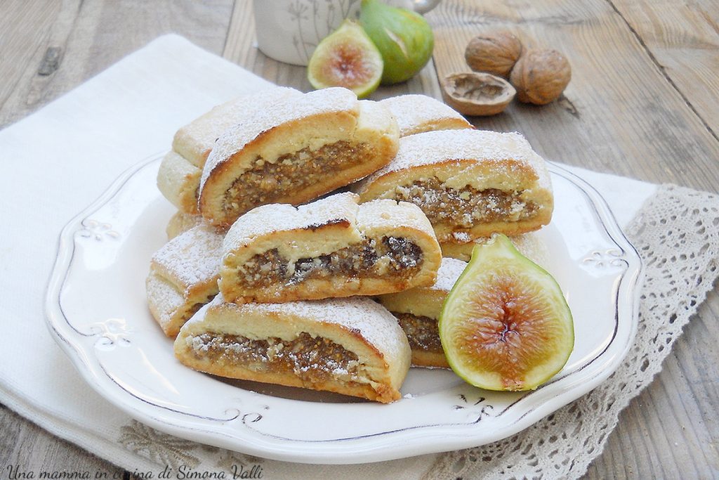 galletas de higos y nueces oriz
