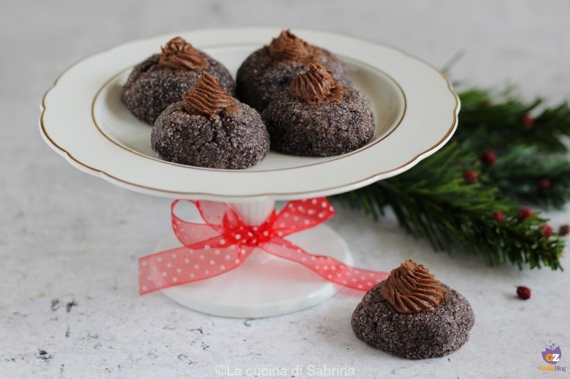 Galletas de doble chocolate