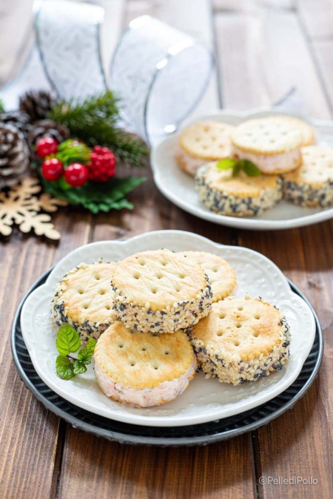 deliciosos salados de salmón