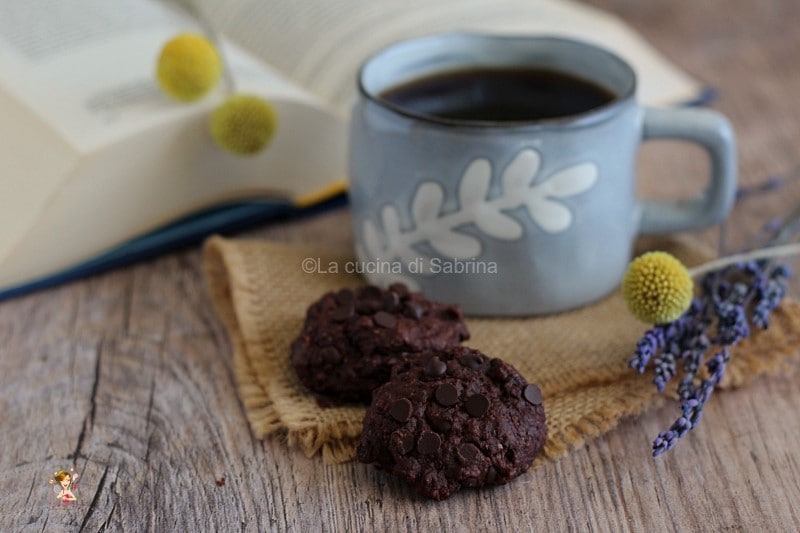 Galletitas integrales blandas con chocolate
