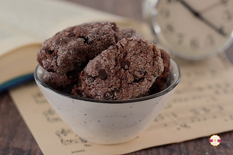 Galletas para mojar avena y chocolate