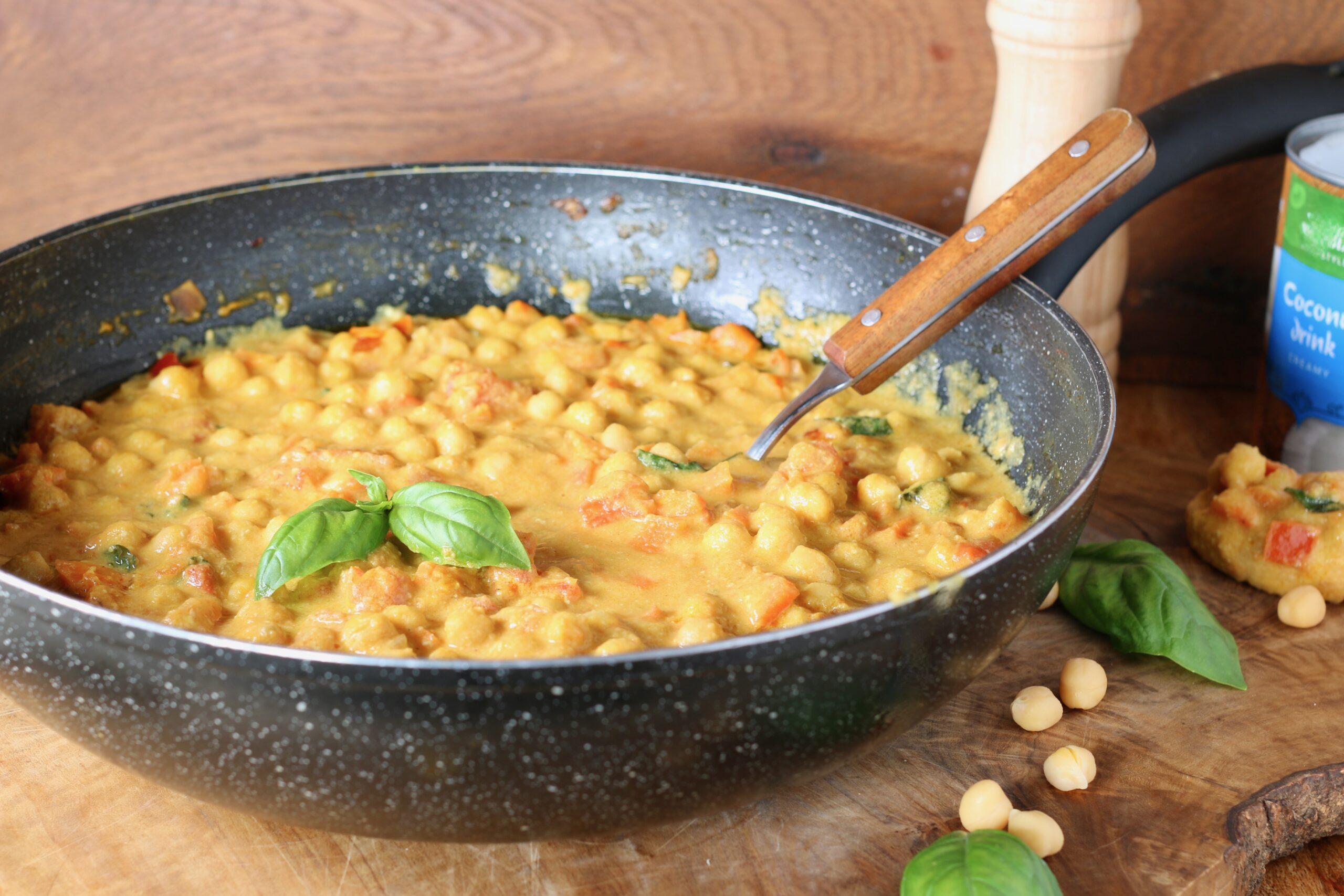 Garbanzos muy cremosos