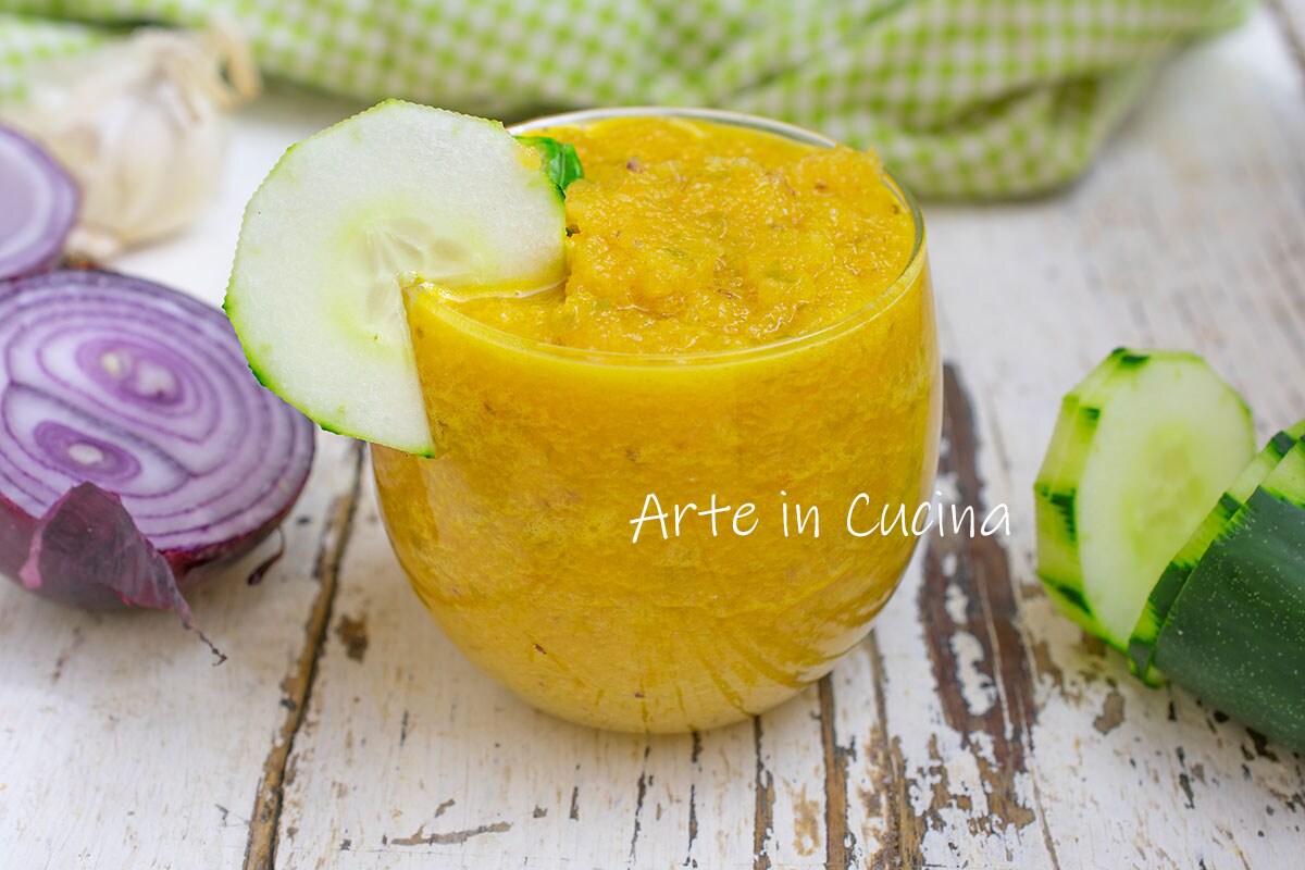 GAZPACHO de MELÓN sopa fría