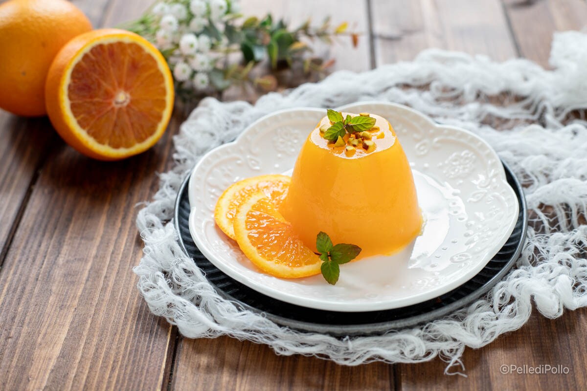 Gelatina de naranja
