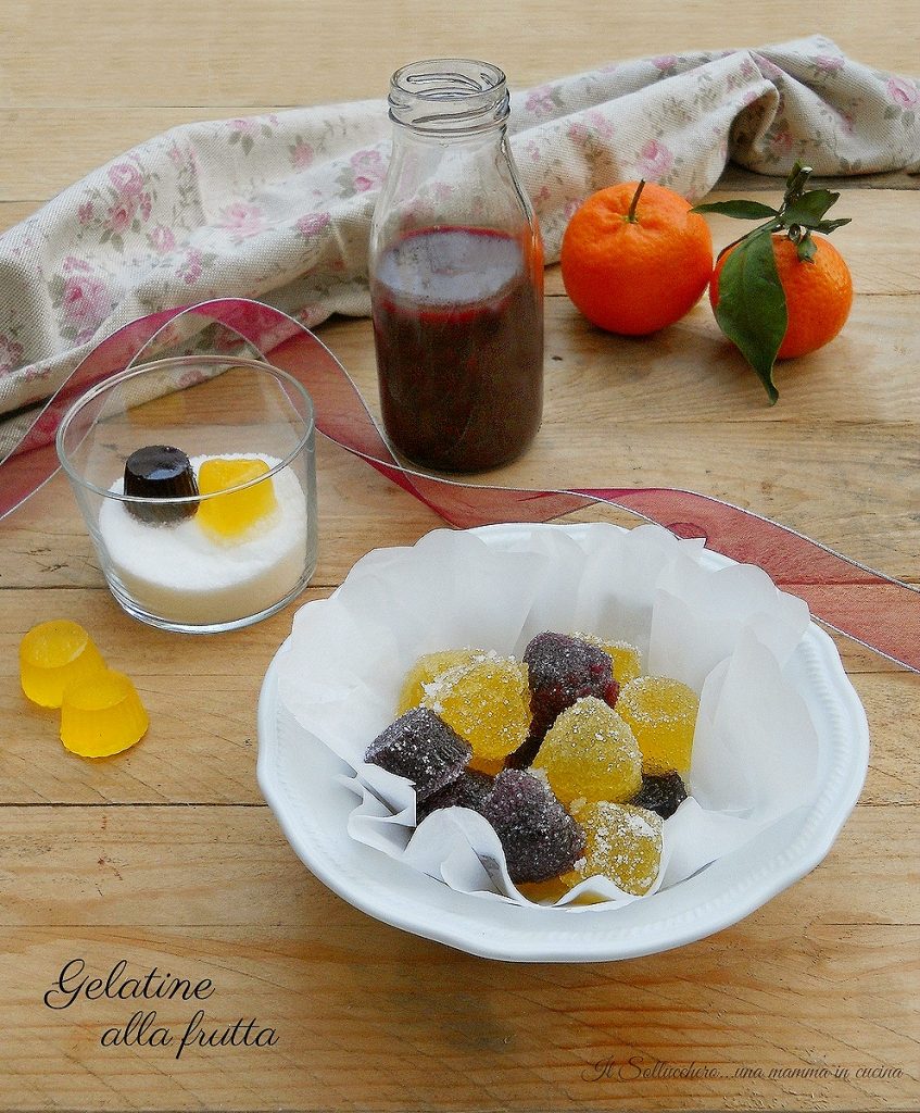 gelatinas de fruta vert