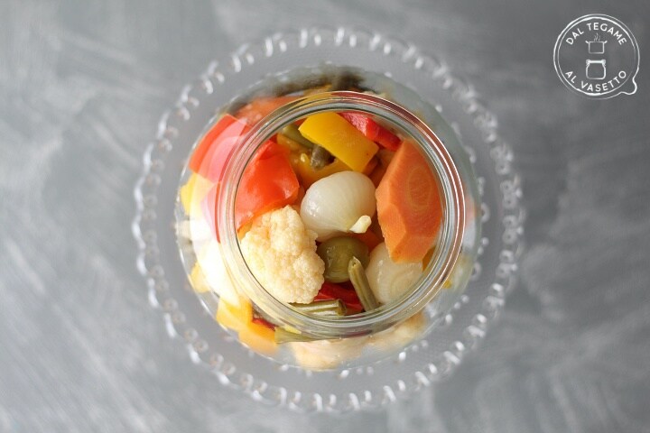 Giardiniera en vasocottura