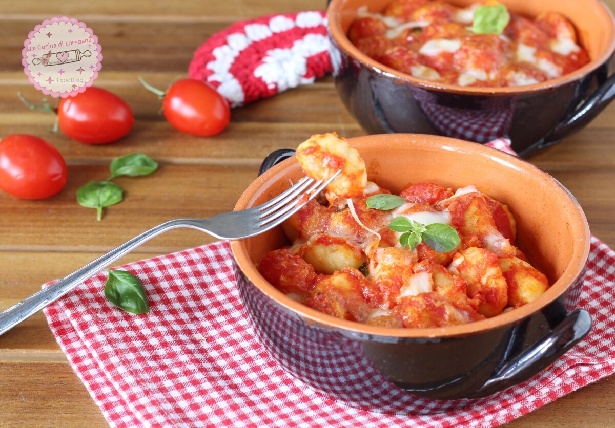 GNOCCHI AL HORNO A LA SORRENTINA súper filantes y buenísimos