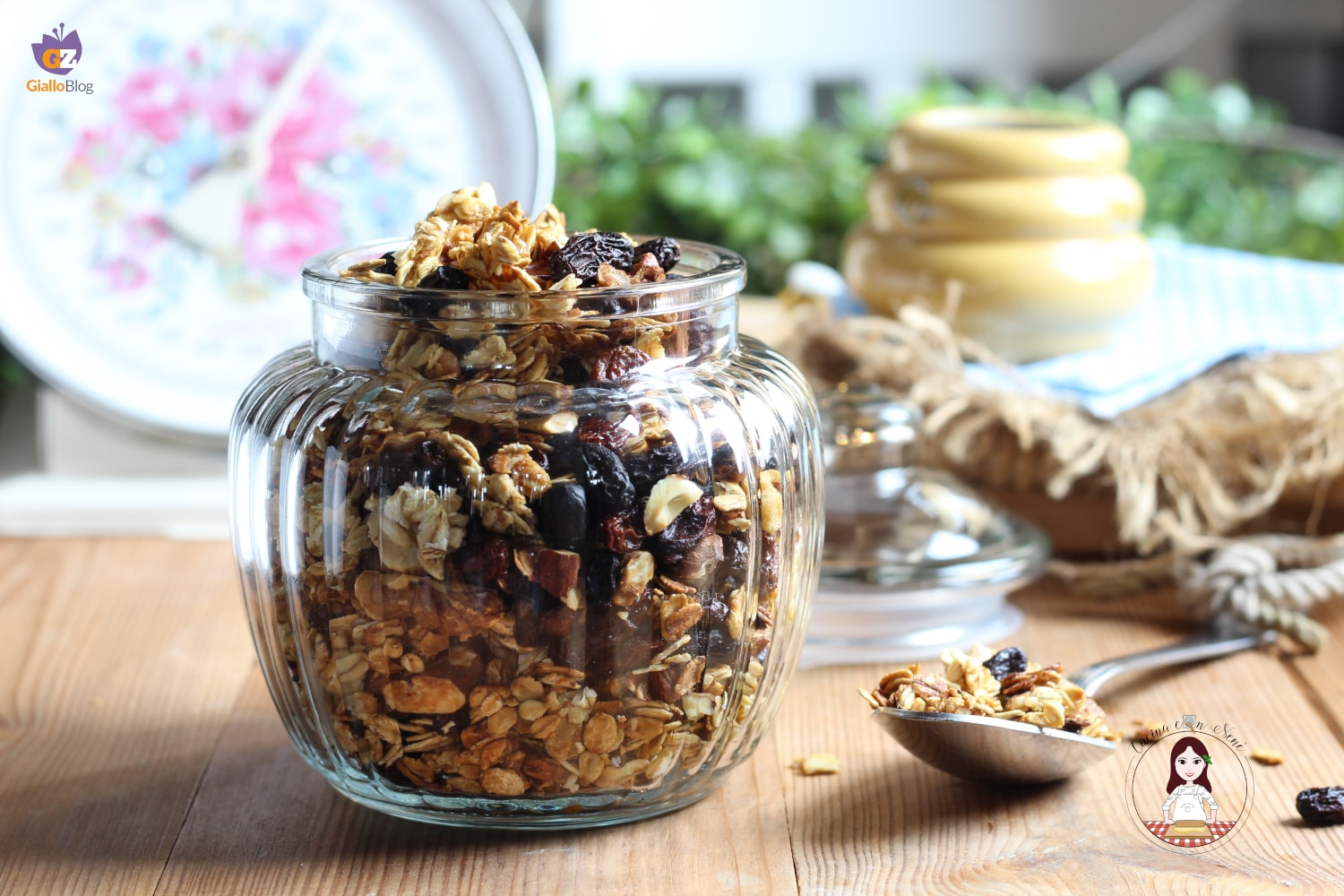 Granola en freidora de aire